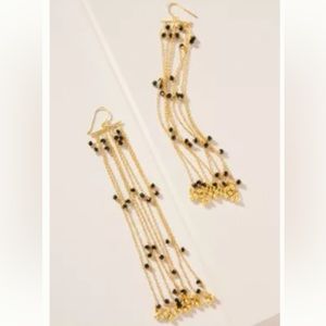 Anthropologie beaded drop earrings